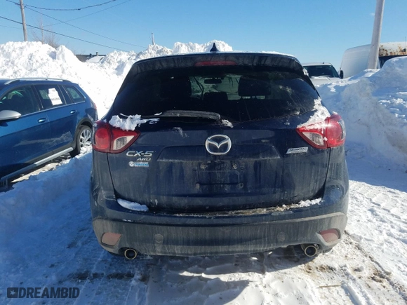 2016 Mazda CX-5 Touring with VIN JM3KE4CY3G0884617, listed as a Copart auction lot 47091755 with 132,771 mi miles and Salvage Title. Bid and sale history available at carsss.com. Image 6.