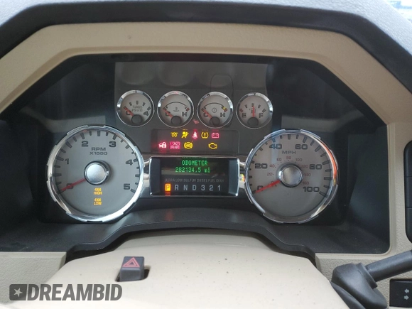 2010 Ford Super Duty F-250 SRW XL with VIN 1FTSW2BR7AEA90573, listed as a Copart auction lot 46897925 with 282,134 mi miles and Clean Title. Bid and sale history available at carsss.com. Image 9.