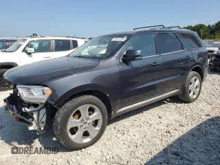 2014 Dodge Durango Limited z VIN 1C4RDJDGXEC484225, wystawiony jako Copart lot #65015205 z przebiegiem 134 166 mil mil oraz Czysty tytuł • Clean title. Historia ofert i sprzedaży dostępna na DreamBid. Obrazek 1.