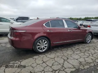 2008 Lexus LS 460 L with VIN JTHGL46F285027349, listed as a Copart auction lot 52014025 with 148,807 mi miles and Clean title. Bid and sale history available at DreamBid. Image 3.