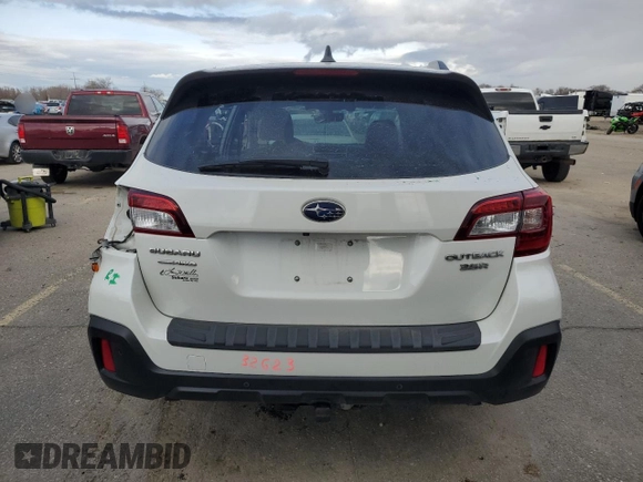 2018 Subaru Outback Touring z VIN 4S4BSETC8J3351014, wystawiony jako Copart lot #49159165 z przebiegiem 59 352 mil mil oraz Szkoda całkowita • Salvage title. Historia ofert i sprzedaży dostępna na DreamBid. Obrazek 6.