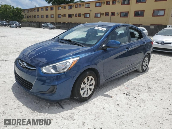 2015 Hyundai Accent GLS with VIN KMHCT4AE1FU842834, listed as a Copart auction lot 55531675 with 0 mi miles and Clean Title. Bid and sale history available at carsss.com. Image 1.