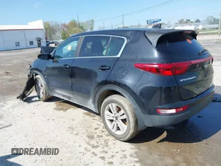 2019 Kia Sportage LX with VIN KNDPM3AC4K7621023, listed as a IAAI auction lot 41981361 with Not Provided miles and . Bid and sale history available at DreamBid. Image 3.
