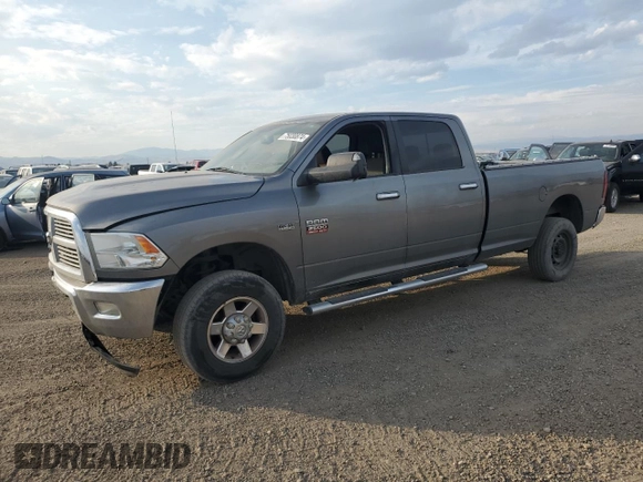 2010 Dodge Ram 2500 SLT with VIN 3D7TT2CT0AG140459, listed as a Copart auction lot 75030874 with 122,114 mi miles and Salvage Title. Bid and sale history available at carsss.com. Image 1.