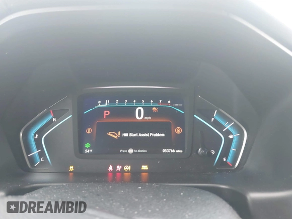 2021 Honda Odyssey EX with VIN 5FNRL6H55MB018776, listed as a IAAI auction lot 41485453 with 53,766 mi miles and . Bid and sale history available at DreamBid. Image 7.