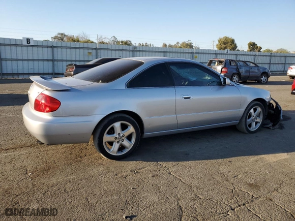 2002 Acura CL Type S with VIN 19UYA42652A005699, listed as a Copart auction lot 73505014 with 158,435 mi miles and Salvage Title. Bid and sale history available at carsss.com. Image 3.