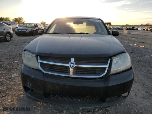 2010 Dodge Avenger R/T with VIN 1B3CC5FV4AN146458, listed as a Copart auction lot 73555204 with 180,705 mi miles and Salvage Title. Bid and sale history available at carsss.com. Image 5.