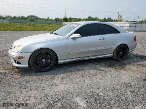 2003 Mercedes-Benz CLK-Class AMG with VIN WDBTJ76H63F046884, listed as a Copart auction lot 66536924 with 0 mi miles and Clean Title. Bid and sale history available at carsss.com. Image 1.