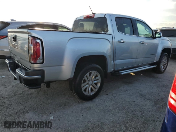 2015 GMC Canyon 2WD SLT with VIN 1GTG5CE33F1179027, listed as a Copart auction lot 74823754 with 74,352 mi miles and Non Repairable. Bid and sale history available at carsss.com. Image 3.