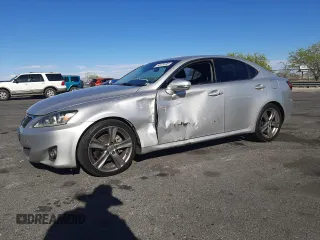2011 Lexus IS 250 z VIN JTHBF5C27B5155960, wystawiony jako Copart lot #54979385 z przebiegiem 124 427 mil mil oraz Szkoda całkowita • Salvage title. Historia ofert i sprzedaży dostępna na DreamBid. Obrazek 1.