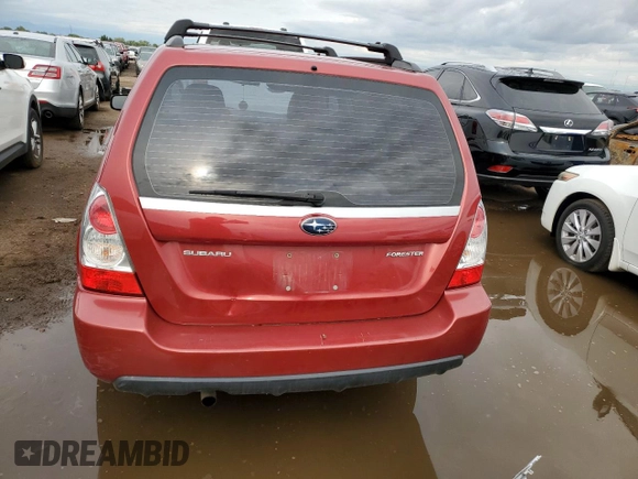 2007 Subaru Forester X with VIN JF1SG63617H716902, listed as a Copart auction lot 70326464 with 96,400 mi miles and Non Repairable. Bid and sale history available at carsss.com. Image 6.
