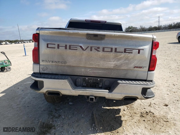 2019 Chevrolet Silverado 1500 RST with VIN 3GCUYEED7KG116460, listed as a Copart auction lot 46805345 with 108,970 mi miles and Salvage Title. Bid and sale history available at carsss.com. Image 6.