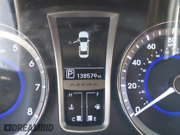 2013 Hyundai Azera с VIN KMHFG4JG5DA253948, выставлен на аукционе IAAI как лот 42561868 с пробегом 138 579 миль миль и . История ставок и продаж доступна на DreamBid. Изображение 15.