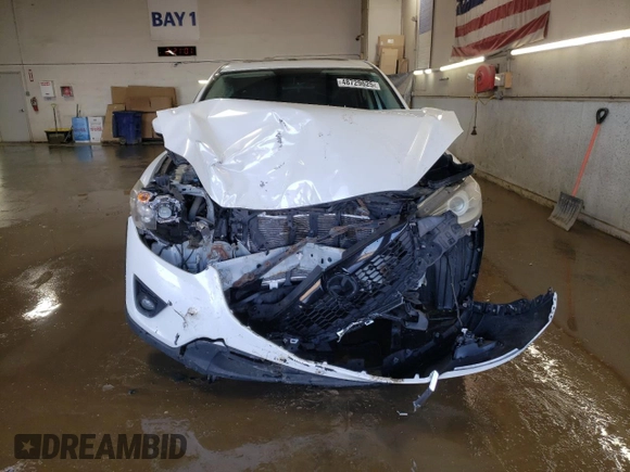 2013 Mazda CX-5 Touring with VIN JM3KE2CE6D0167599, listed as a Copart auction lot 48729625 with 186,357 mi miles and Salvage Title. Bid and sale history available at carsss.com. Image 5.