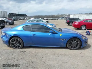 2013 Maserati GranTurismo Sport with VIN ZAM45VLA7D0073503, listed as a IAAI auction lot 41921102 with 53,436 mi miles. Bid and sale history available at carsss.com. Image 13.