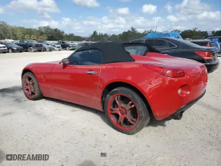 2007 Pontiac Solstice GXP with VIN 1G2MG35X47Y134580, listed as a Copart auction lot 77258464 with 0 mi miles and Salvage Title. Bid and sale history available at carsss.com. Image 2.