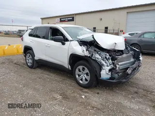 2024 Toyota RAV4 LE with VIN 2T3H1RFV6RC293484, listed as a IAAI auction lot 41546783 with 9,891 mi miles. Bid and sale history available at carsss.com. Image 1.