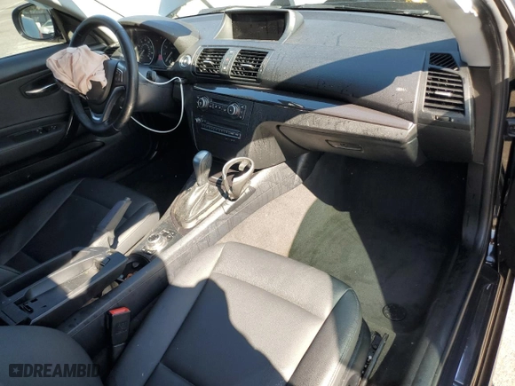 2013 BMW 1 Series 128i with VIN WBAUP9C56DVS95393, listed as a Copart auction lot 77989924 with 51,221 mi miles and Salvage Title. Bid and sale history available at carsss.com. Image 8.