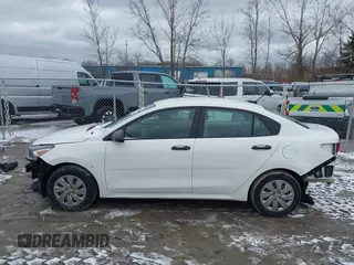 2018 Kia Rio LX with VIN 3KPA24AB8JE057223, listed as a IAAI auction lot 41705738 with 97,674 mi miles. Bid and sale history available at carsss.com. Image 15.