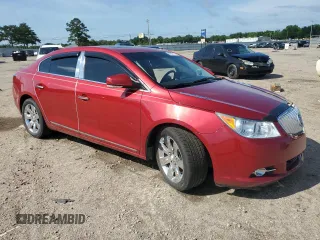2012 Buick LaCrosse Premium 2 with VIN 1G4GF5E3XCF233880, listed as a Copart auction lot 59942475 with 145,502 mi miles and Salvage title. Bid and sale history available at DreamBid. Image 4.