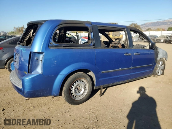 2008 Dodge Grand Caravan SE with VIN 2D8HN44H98R645051, listed as a Copart auction lot 83795294 with Not Provided miles and Salvage Title. Bid and sale history available at DreamBid. Image 3.