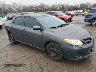 2011 Toyota Corolla L with VIN 2T1BU4EE7BC606624, listed as a Copart auction lot 47496065 with 159,382 mi miles and Clean Title. Bid and sale history available at carsss.com. Image 4.