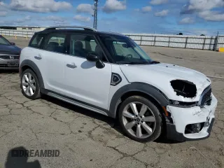 2019 MINI Countryman Cooper S with VIN WMZYT3C55K3E94721, listed as a Copart auction lot 44886545 with 36,411 mi miles and Salvage title. Bid and sale history available at DreamBid. Image 4.