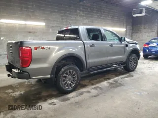 2021 Ford Ranger XL with VIN 1FTER4FH5MLD26185, listed as a Copart auction lot 58040675 with 27,541 mi miles and Salvage title. Bid and sale history available at DreamBid. Image 3.