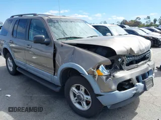 2002 Ford Explorer XLT z VIN 1FMZU63E52UC14155, wystawiony jako IAAI lot #41805497 z przebiegiem Nie podano mil oraz . Historia ofert i sprzedaży dostępna na DreamBid. Obrazek 1.