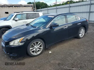 2011 Nissan Maxima SV with VIN 1N4AA5AP9BC811166, listed as a Copart auction lot 63737165 with 167,958 mi miles and Salvage title. Bid and sale history available at DreamBid. Image 1.