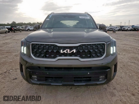 2023 Kia Telluride SX X-Pro with VIN 5XYP5DGCXPG388169, listed as a Copart auction lot 64458405 with 12,115 mi miles and Salvage title. Bid and sale history available at DreamBid. Image 5.
