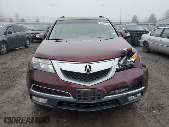 2013 Acura MDX Tech Pkg with VIN 2HNYD2H38DH512893, listed as a Copart auction lot 85094864 with 96,377 mi miles and Salvage Title. Bid and sale history available at carsss.com. Image 5.