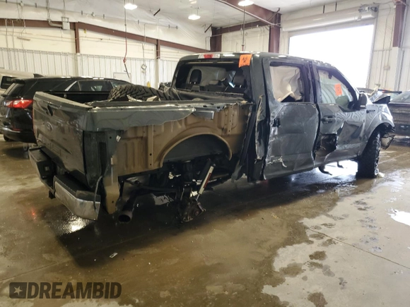 2018 Ford F-150 XL with VIN 1FTEW1E59JKD65202, listed as a Copart auction lot 46665485 with 0 mi miles and Non Repairable. Bid and sale history available at carsss.com. Image 3.