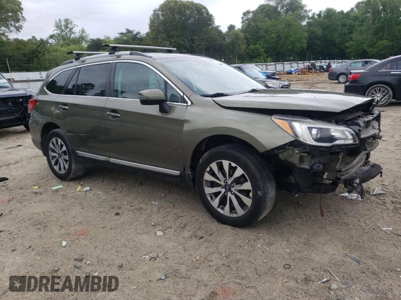 2017 Subaru Outback Touring with VIN 4S4BSATC2H3293436, listed as a Copart auction lot 56314835 with 207,783 mi miles and Salvage title. Bid and sale history available at DreamBid. Image 4.