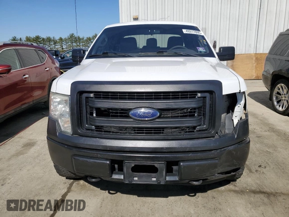 2014 Ford F-150 XL with VIN 1FTEX1EM1EKE25774, listed as a Copart auction lot 49317895 with 220,177 mi miles and Salvage Title. Bid and sale history available at carsss.com. Image 5.