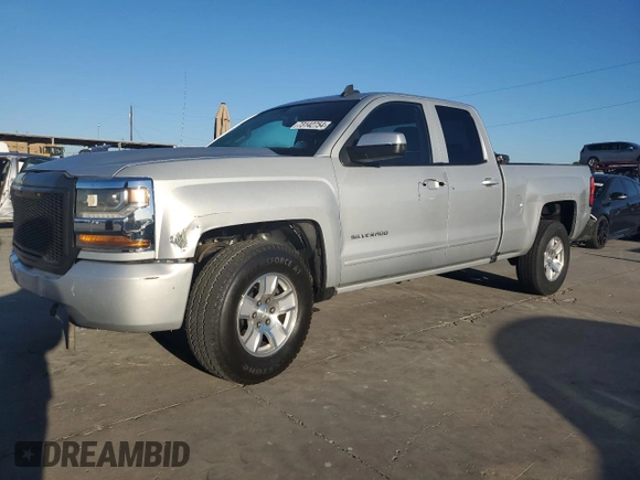 2018 Chevrolet Silverado 1500 LT with VIN 1GCRCREC4JZ152687, listed as a Copart auction lot 73142754 with 116,336 mi miles and Clean Title. Bid and sale history available at DreamBid. Image 1.