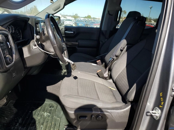 2020 Chevrolet Silverado 1500 LT with VIN 1GCPYDEK2LZ294140, listed as a Copart auction lot 74456604 with 105,614 mi miles and Salvage Title. Bid and sale history available at carsss.com. Image 7.