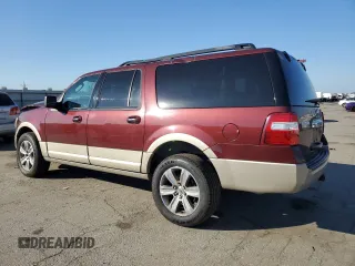 2010 Ford Expedition EL Eddie Bauer with VIN 1FMJK1J54AEB68836, listed as a Copart auction lot 42573305 with 175,999 mi miles and Salvage Title. Bid and sale history available at carsss.com. Image 2.