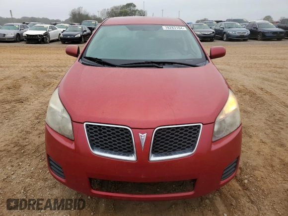 2009 Pontiac Vibe with VIN 5Y2SM67009Z475842, listed as a Copart auction lot 78283184 with 204,767 mi miles and Salvage Title. Bid and sale history available at carsss.com. Image 5.