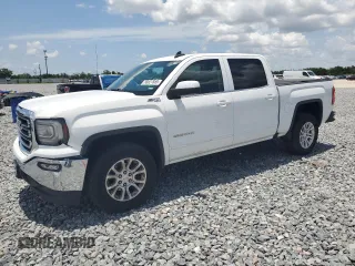 2018 GMC Sierra 1500 SLE z VIN 3GTU2MEC0JG386387, wystawiony jako Copart lot #58827885 z przebiegiem 91 181 mil mil oraz Szkoda całkowita • Salvage title. Historia ofert i sprzedaży dostępna na DreamBid. Obrazek 1.