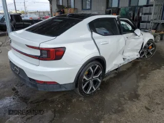 2021 Polestar 2 Launch Edition with VIN LPSED3KA7ML014881, listed as a Copart auction lot 50965635 with 22,878 mi miles and Salvage Title. Bid and sale history available at DreamBid. Image 3.
