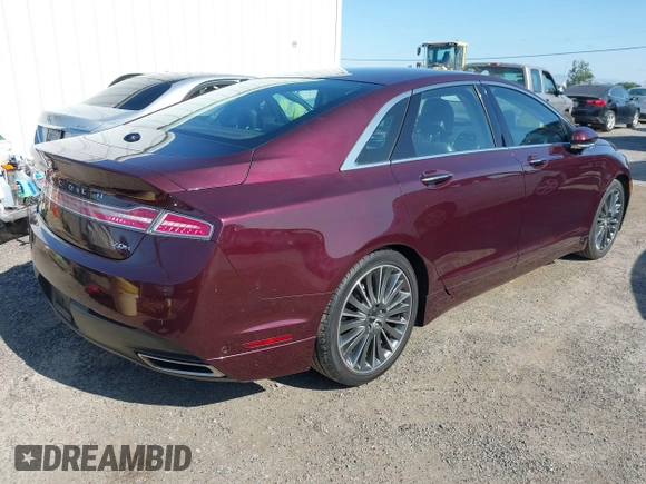 2013 Lincoln MKZ Hybrid with VIN 3LN6L2LU1DR805874, listed as a IAAI auction lot 42550301 with 79,379 mi miles and . Bid and sale history available at DreamBid. Image 4.