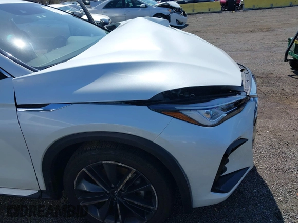 2024 Infiniti QX55 Luxe with VIN 3PCAJ5JRXRF102366, listed as a IAAI auction lot 41923411 with 12,232 mi miles and . Bid and sale history available at DreamBid. Image 19.
