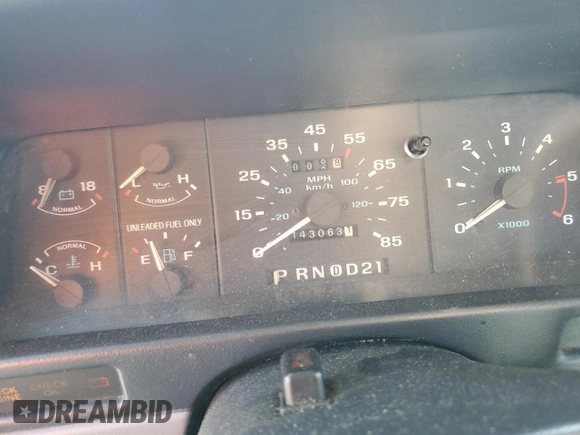 1994 Ford Ranger XLT with VIN 1FTCR15X5RTA87551, listed as a Copart auction lot 46115505 with 143,063 mi miles and Salvage Title. Bid and sale history available at DreamBid. Image 9.