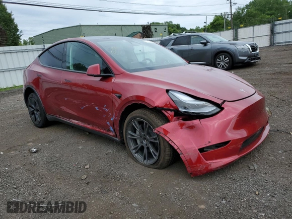 2024 Tesla Model Y Long Range с VIN 7SAYGDEE6RF128495, выставлен на аукционе Copart как лот 61127095 с пробегом Не указан миль и Списание • Salvage title. История ставок и продаж доступна на DreamBid. Изображение 4.