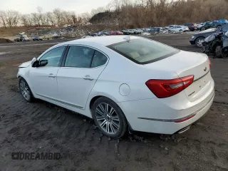 2016 Kia Cadenza Premium with VIN KNALN4D7XG5215263, listed as a Copart auction lot 44003445 with 82,744 mi miles and Salvage Title. Bid and sale history available at carsss.com. Image 2.