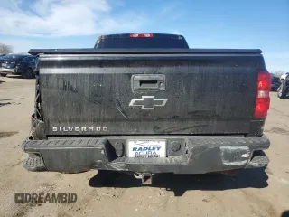 2015 Chevrolet Silverado 1500 LS with VIN 1GCVKPEC0FZ385110, listed as a Copart auction lot 46458175 with 104,031 mi miles and Salvage Title. Bid and sale history available at DreamBid. Image 6.
