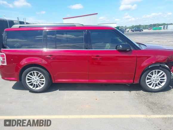 2014 Ford Flex SEL z VIN 2FMGK5C83EBD18039, wystawiony jako IAAI lot #42256317 z przebiegiem 104 941 mil mil oraz . Historia ofert i sprzedaży dostępna na DreamBid. Obrazek 13.