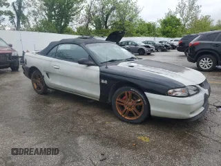 1998 Ford Mustang with VIN 1FAFP4443WF273293, listed as a Copart auction lot 54990285 with 105,490 mi miles and Clean Title. Bid and sale history available at carsss.com. Image 4.