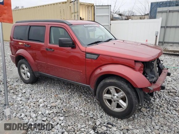 2009 Dodge Nitro SXT with VIN 1D8GU28K69W522292, listed as a Copart auction lot 84890274 with 121,311 mi miles and Salvage Title. Bid and sale history available at carsss.com. Image 4.